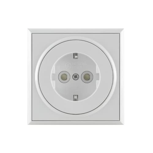 Utičnica dvopolna polikarbonat sa zaštitom Premijer+