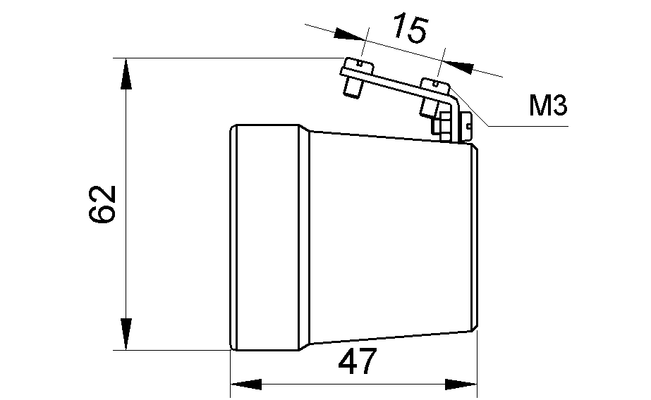 Grlo E27 porculan za plafonjere 130 2