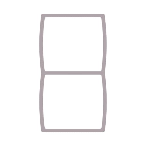 Uklopni okvir okomitog indikatora sivi Status