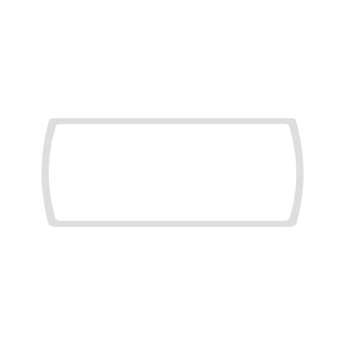 Uklopni okvir vodoravnog indikatora svjetlo sivi Status