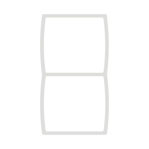 Uklopni okvir okomitog indikatora svjetlo sivi Status