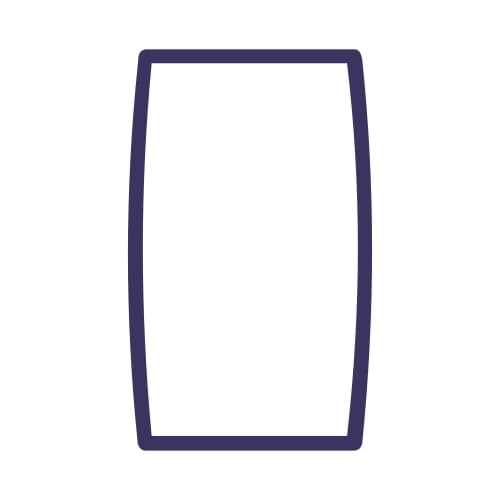 Uklopni okvir duple utičnice teget Status