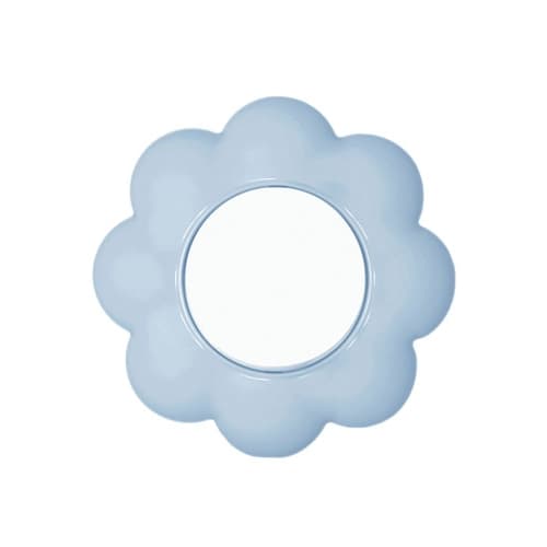 Sklopka izmjenična cvijet bijelo plavi Happy