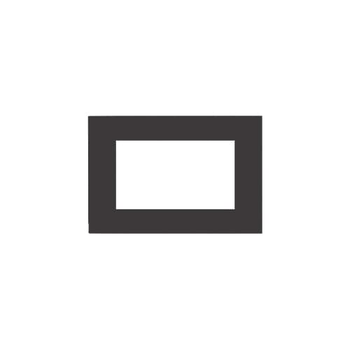 Ukrasni okvir 3M crni Kombo