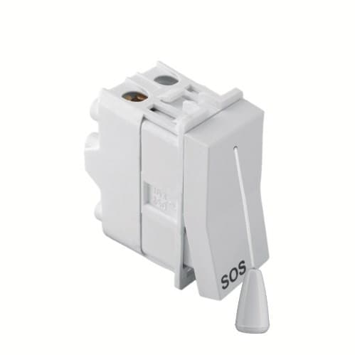 Tipkalo potezno 1M SOS 16AX bijelo Kombo