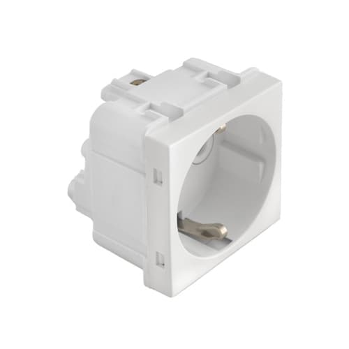 Utičnica 2M 16A bijela Kombo