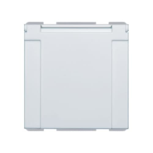 Utičnica 2M sa poklopcem 16A bijela Kombo