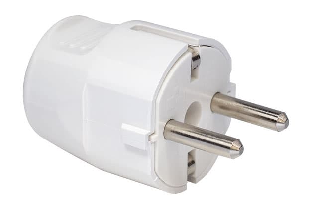 Utikač dvopolni ravni 212