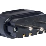 Utikač tropolni ravni 215 NL