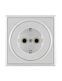 Utičnica dvopolna porculan Premijer+