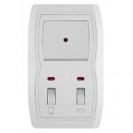 Sklopka za kupatilo okomita 2 KIP i jednop. sklopka Status